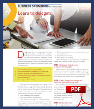 Learn-to-delegate